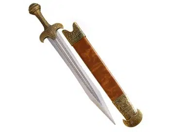 SparkFoam High Density Foam Spartan Warrior Greek Toy Sword Chrome Blade