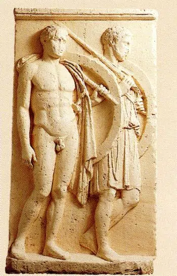 Athenian Hoplites Relief – life size