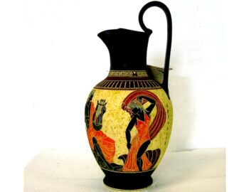 Red figured Oinochoe