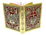 Greek Orthodox Gold & Silver Velvet Gospel Book Cover