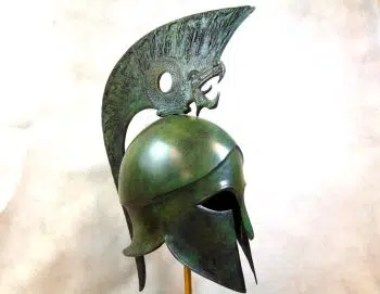 Thracean Full Size Helmet with griffin crest