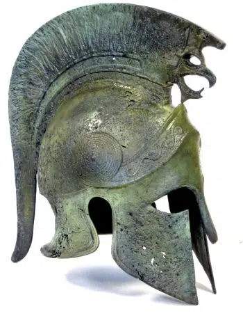 Macedonian Full size Helmet with griffin crest