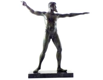 Poseidon of Artemision (bronze) – size 2