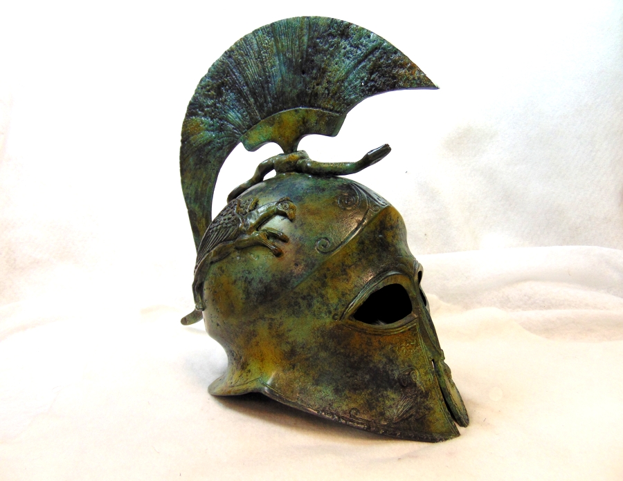 454Y-1.jpg Spartan Royal Helmet with insignia