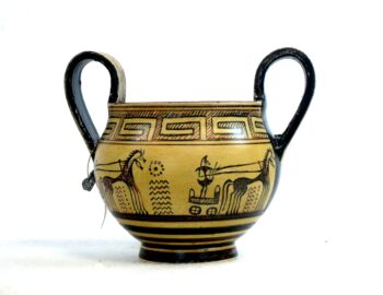 Geometric Athenian kantharos