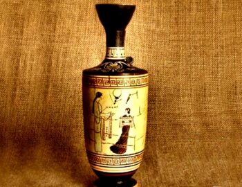 Red figured Lekythos