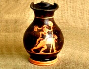 Red figured Oinochoe