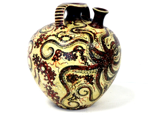 Cretan pseudostomos, used for pouring wine at feast tables
