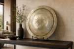Life Size Macedonian shield- gold bronze - Image 2