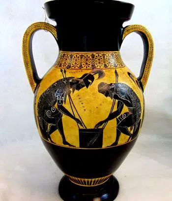 Black figured Amphora