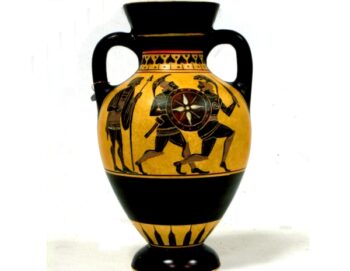 Black figured Amphora