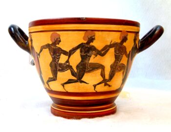 Black figured Skyphos