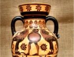 Black figured Rhodian Amphora - Image 2