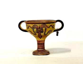 Cretan high stemmed cup