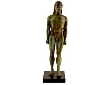 Kouros of Anavyssos (bronze)