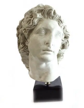 Alexander the Great as god Helios