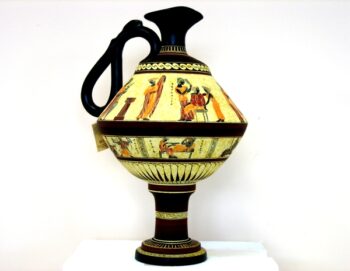 Black figured Hydria