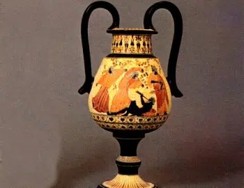 Red figured Volute Krater