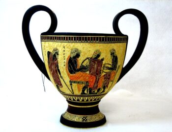 Red figured Kantharos