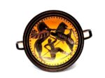 Black figured Spartan Kylix
