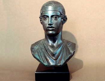 The Charioteer of Delphi – life size bust