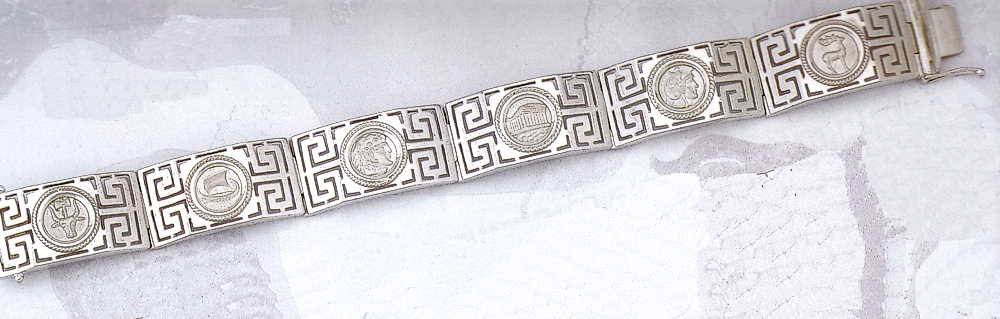 ab26-1.jpg Symbols of Greece Bracelet – 22 cm