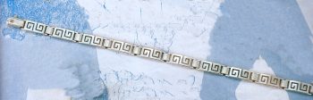 Greek Key Meander Bracelet