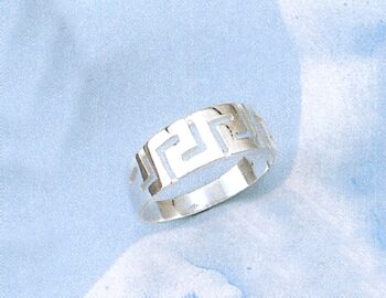 Greek Key Meander Ring
