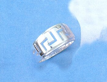 Greek Key Meander Ring