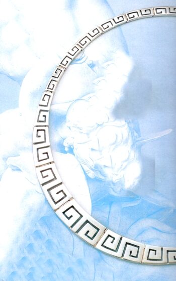 Greek Key Meander Jewelry Set