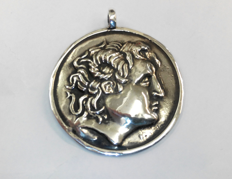 alexa.jpg Alexander the Great Pendant & Delphian Epsilon - Image 1
