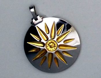 Vergina Sun Pendant – gold plated