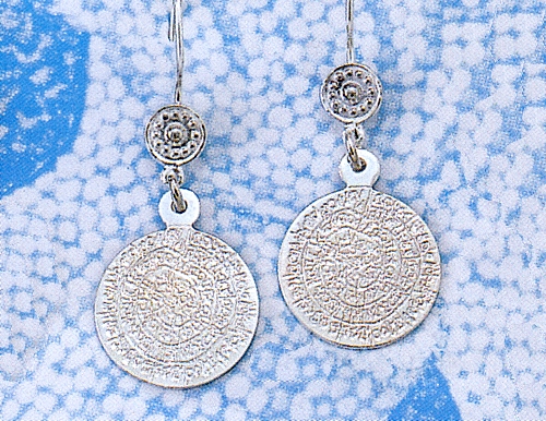 as100.jpg Phaistos Disk Earrings