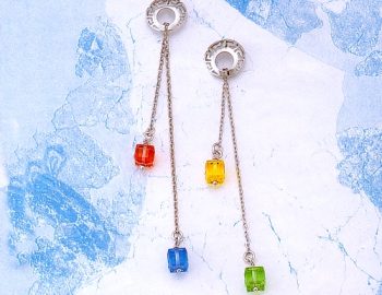 Colourful stones Earrings