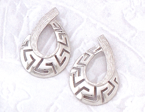 as31.jpg Greek Key Meander Earrings