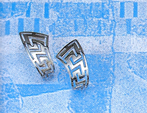 as5.jpg Greek Key Meander Earrings