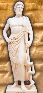 Asclepius the God of Medicine – size 1