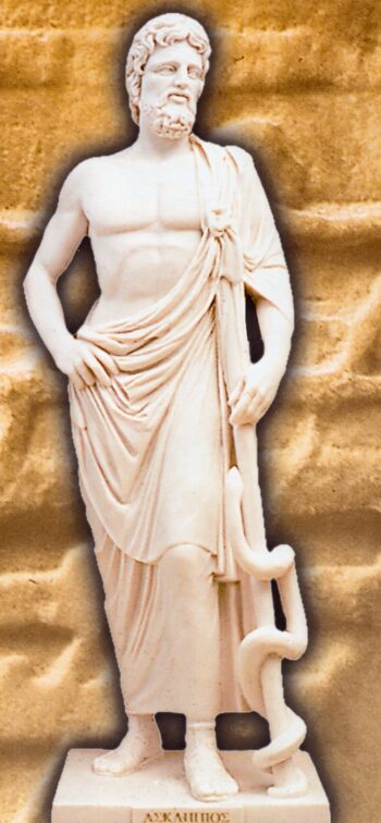 Asclepius the God of Medicine – size 2