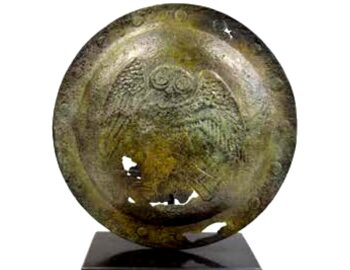 Athenian shield with Owl