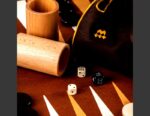 Natural Leather Backgammon set - Image 6