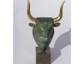 Minoan Bull’s Head – bronze