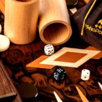 California Walnut burl Backgammon set - Image 5