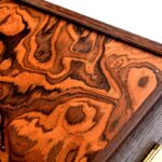 California Walnut burl Backgammon set - Image 7