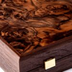 Walnut burl & Pearl Backgammon set - Image 5