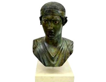The Charioteer of Delphi – bronze