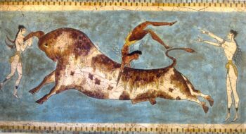 Bull-leaping – size 1