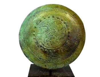 Spartan Hoplite Shield with Gorgoneion