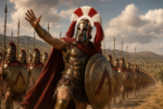 Spartan Officer's Full Size Helmet - Image 2