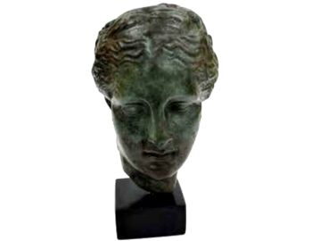 Hygeia, the goddess of Health – bronze