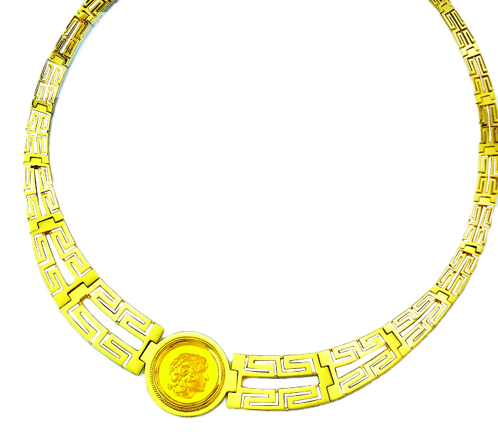 k19.jpg Gold Alexander the Great Necklace
